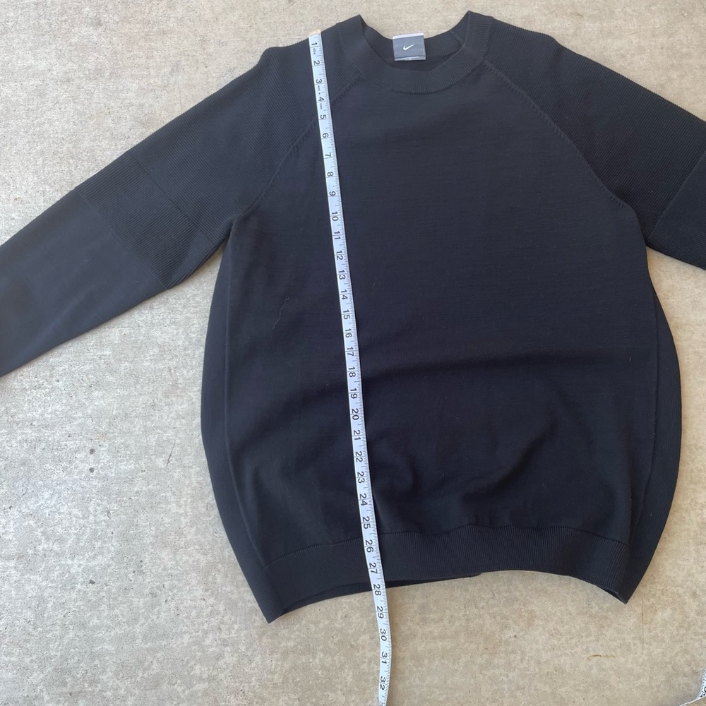 Black Nike Golf Tiger Woods Collection Sweater Size L